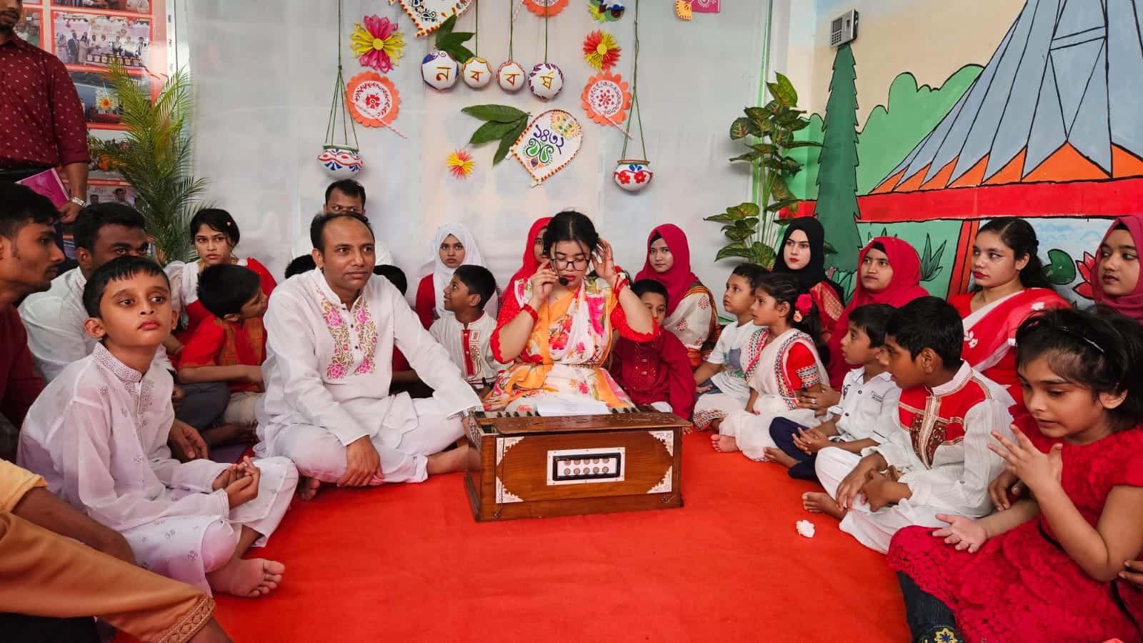 Children and families at Autism Care Foundation Special School