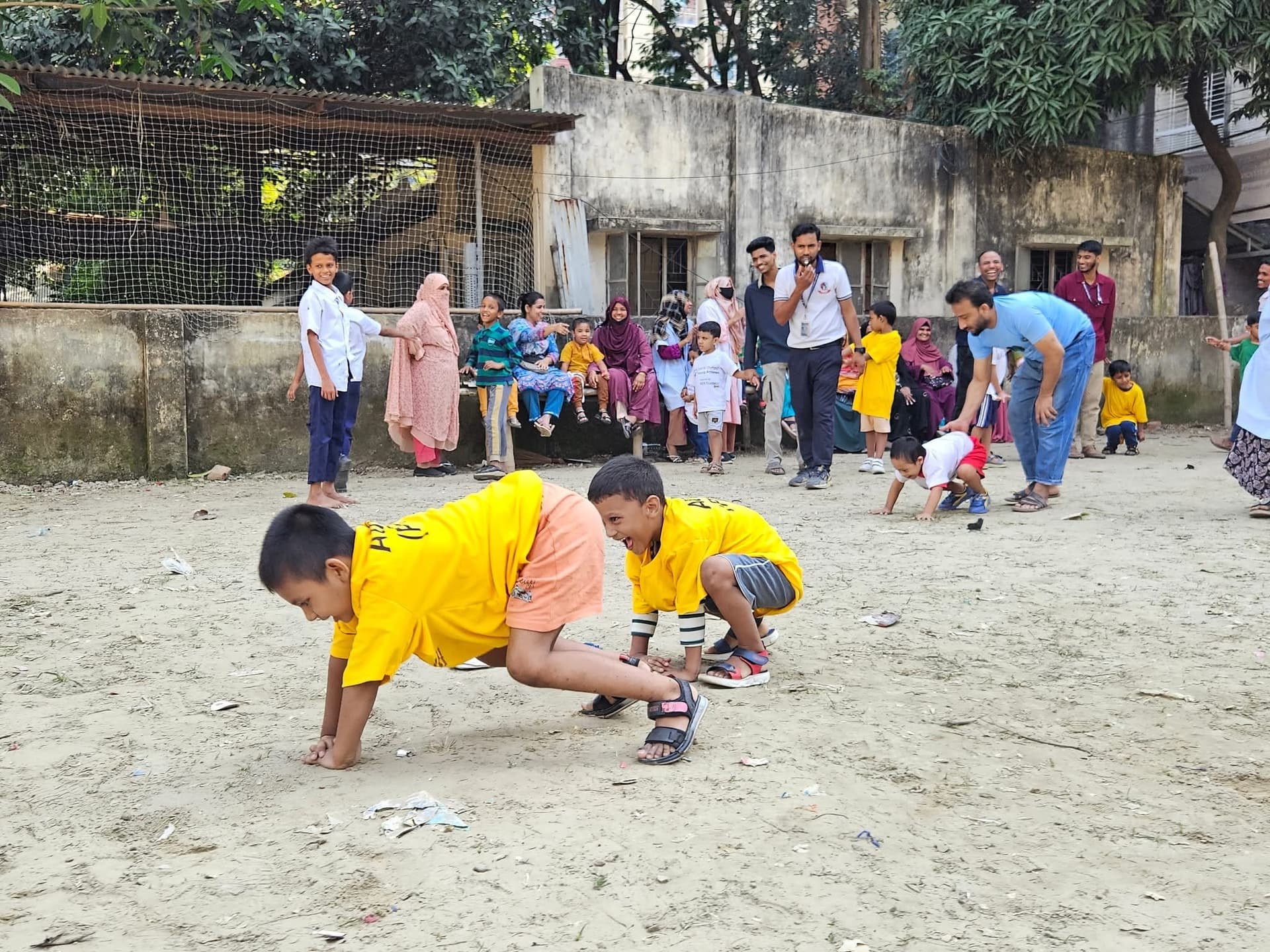 Students at Autism Care Foundation Special School